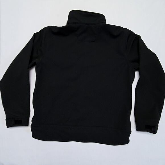 Carhartt Crowley Soft Shell Jacket Black Outdoor Workwear Full Zip Large Mens - Picture 10 of 15